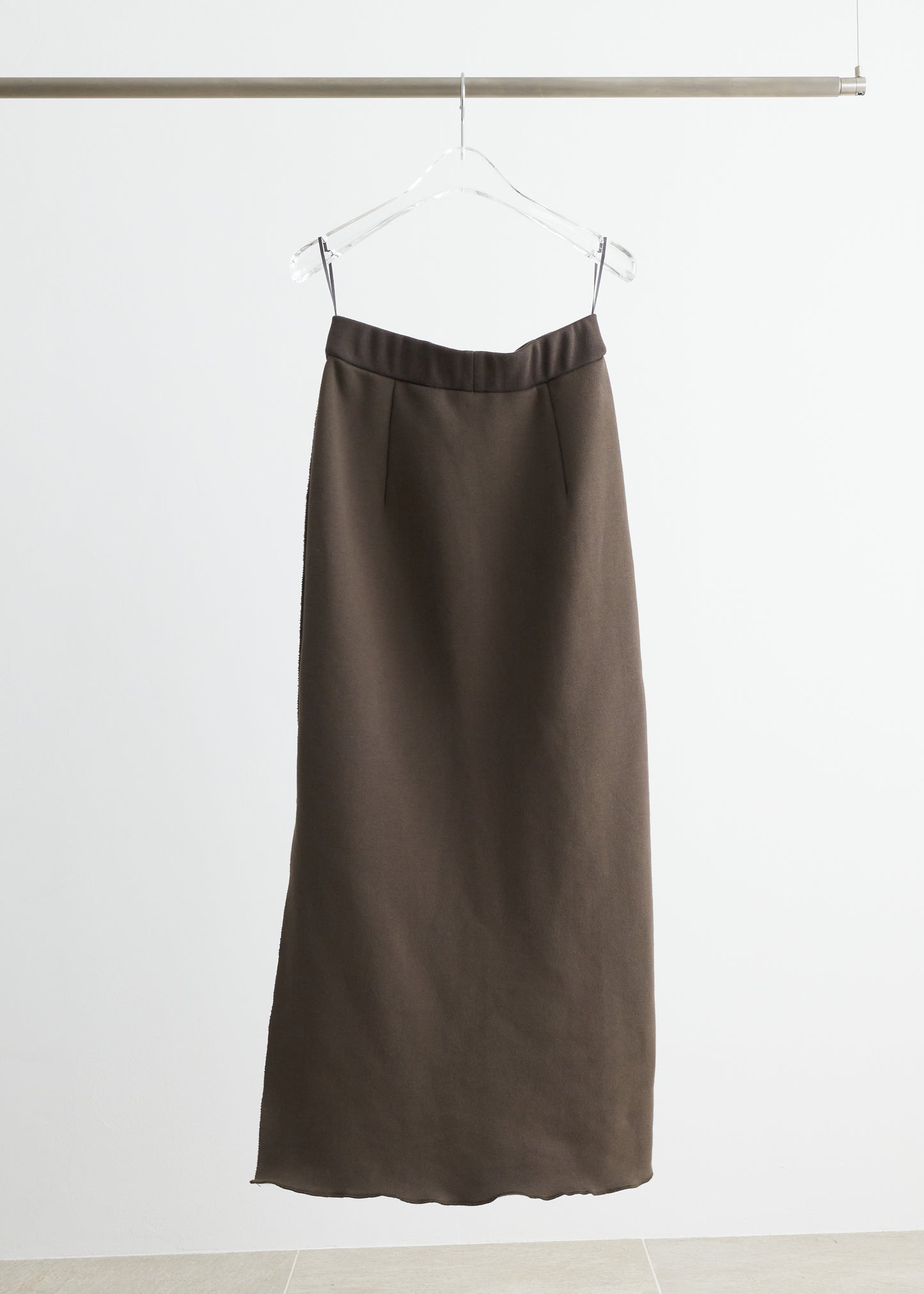 FLUFFY SWEAT MAXI SKIRT