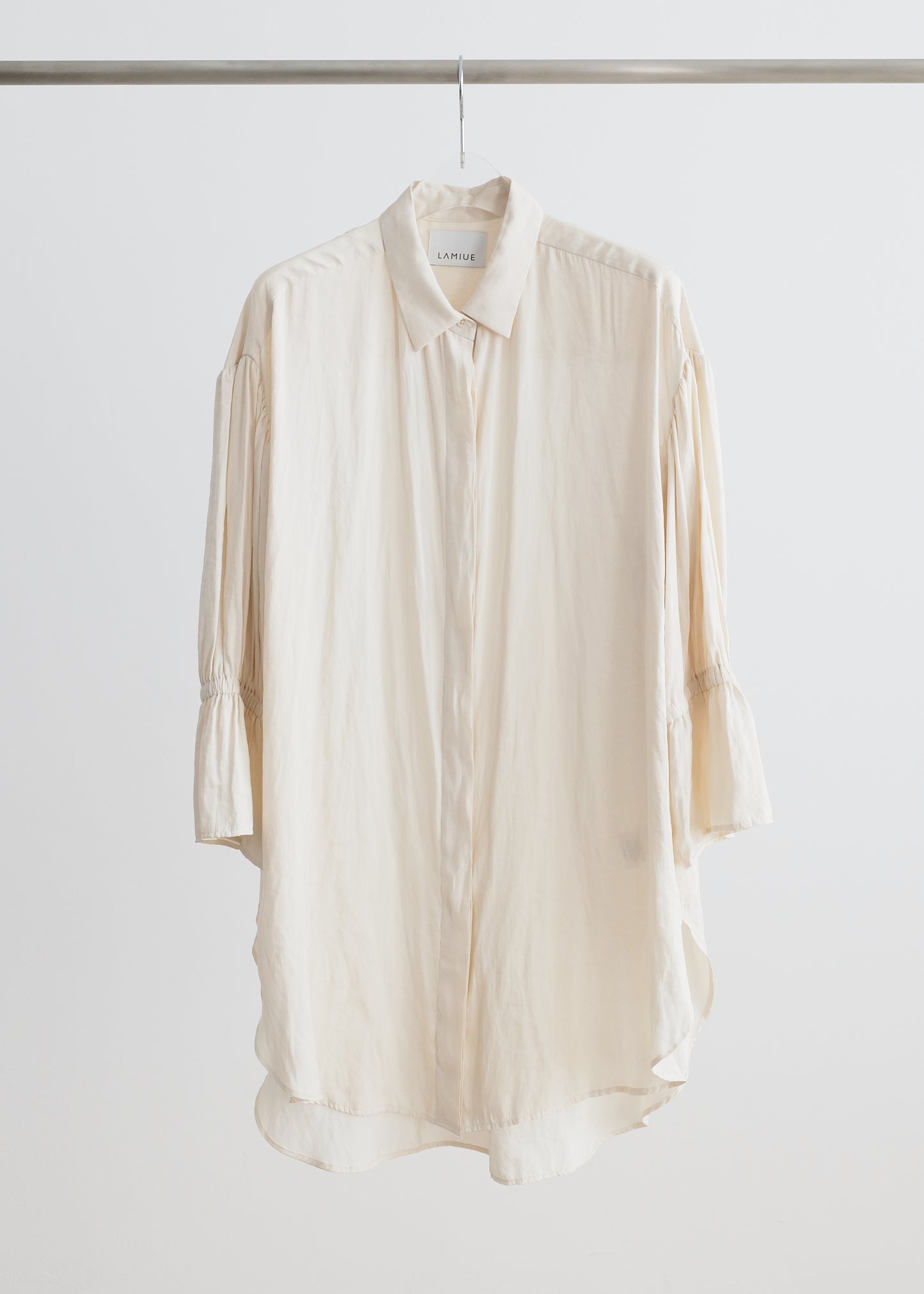 DRAPE RELAX LONG SHIRT