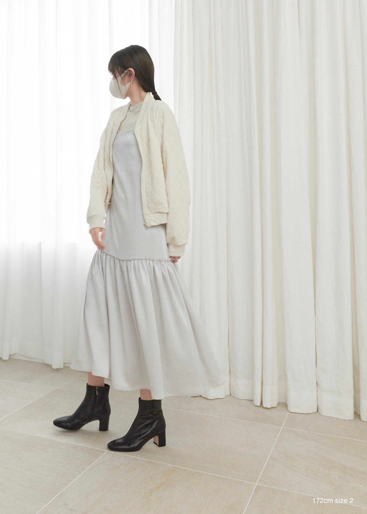 WAVY JACQUARD SHORT JACKET