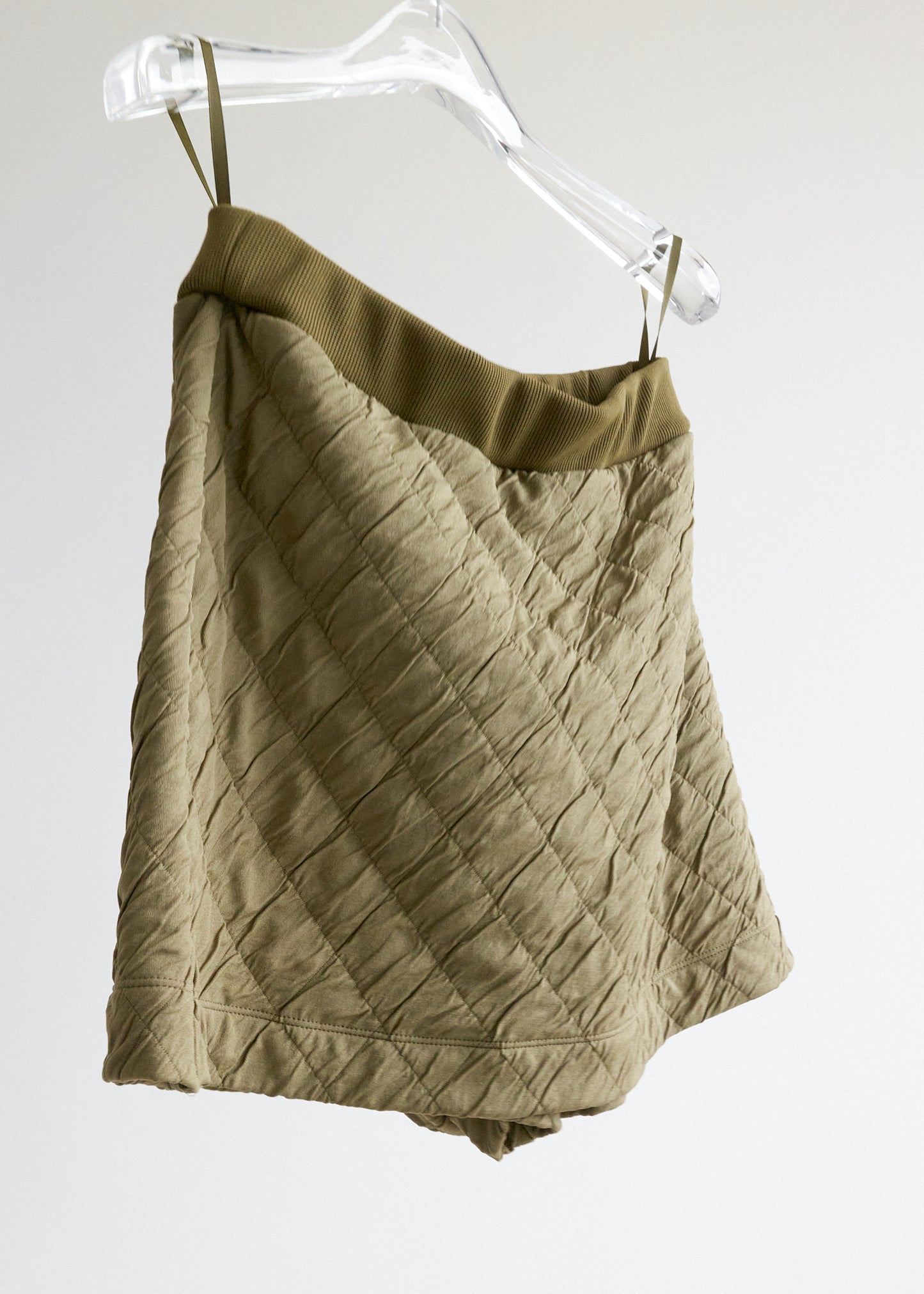 WAVY JACQUARD WRAPPED SHORTS