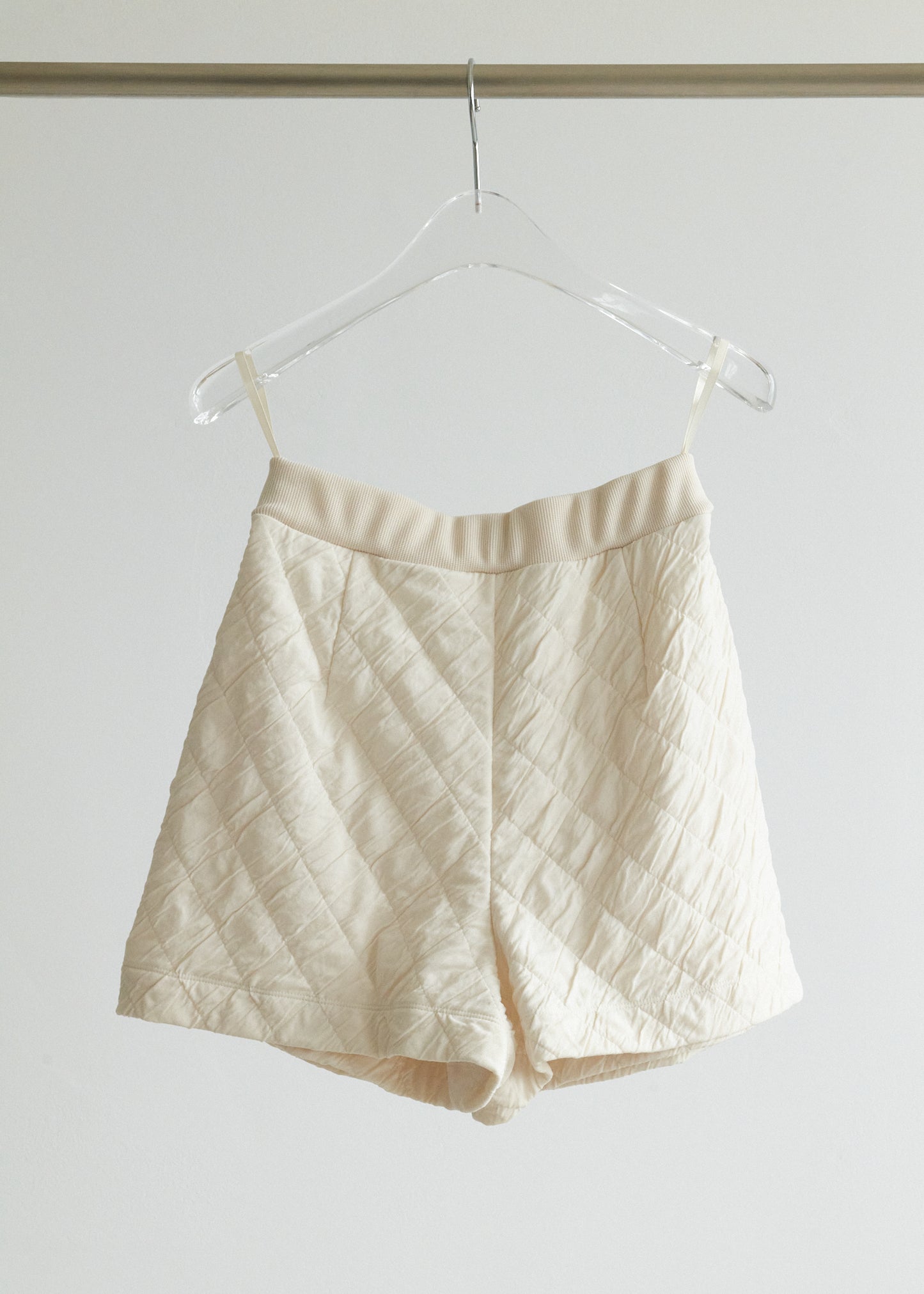 WAVY JACQUARD WRAPPED SHORTS