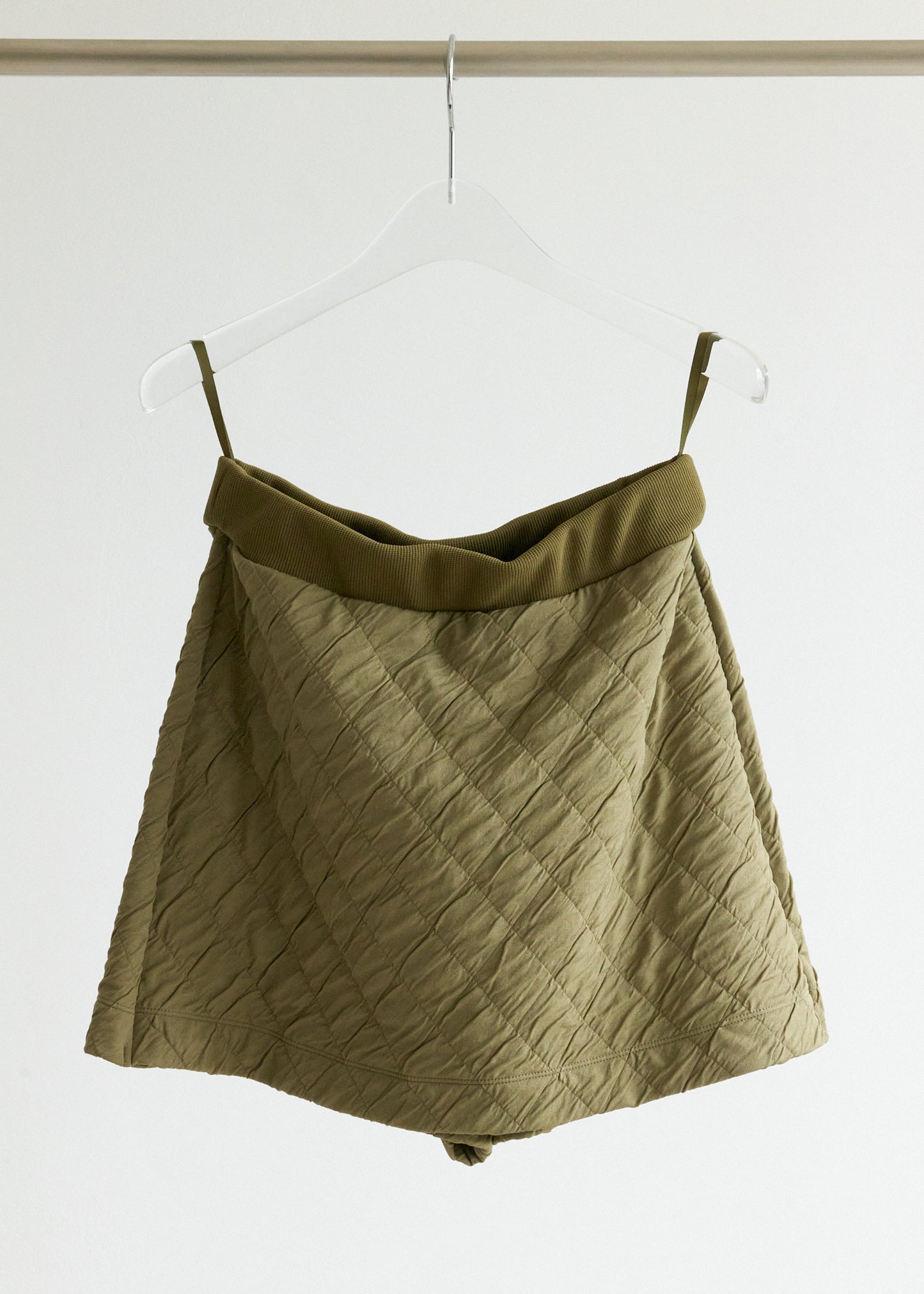 WAVY JACQUARD WRAPPED SHORTS