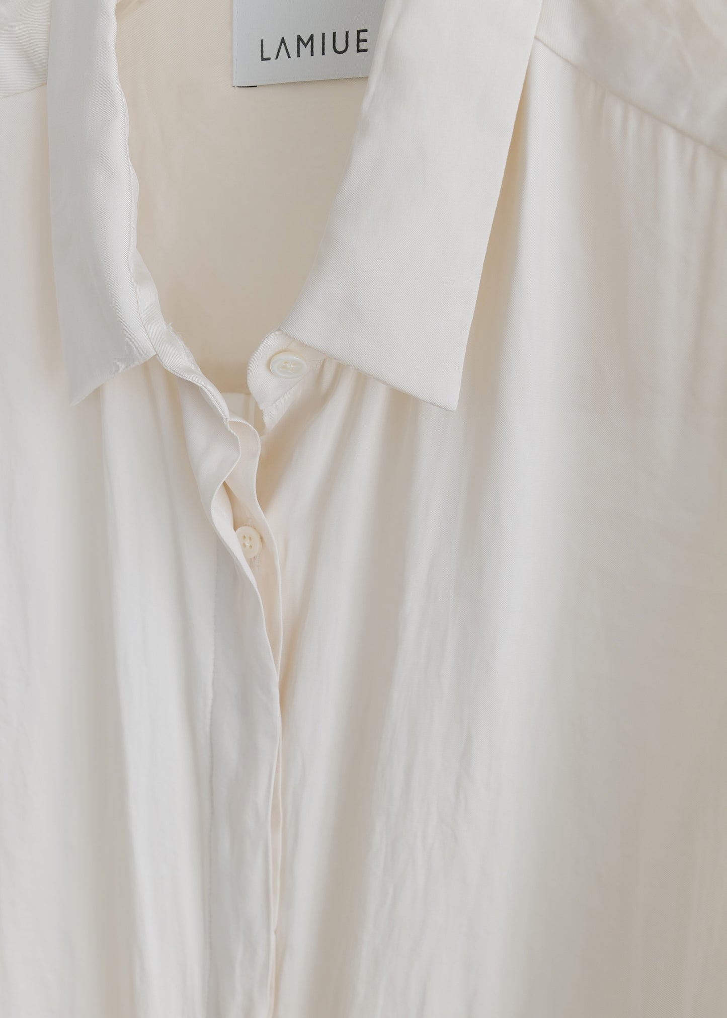 DRAPE RELAX LONG SHIRT