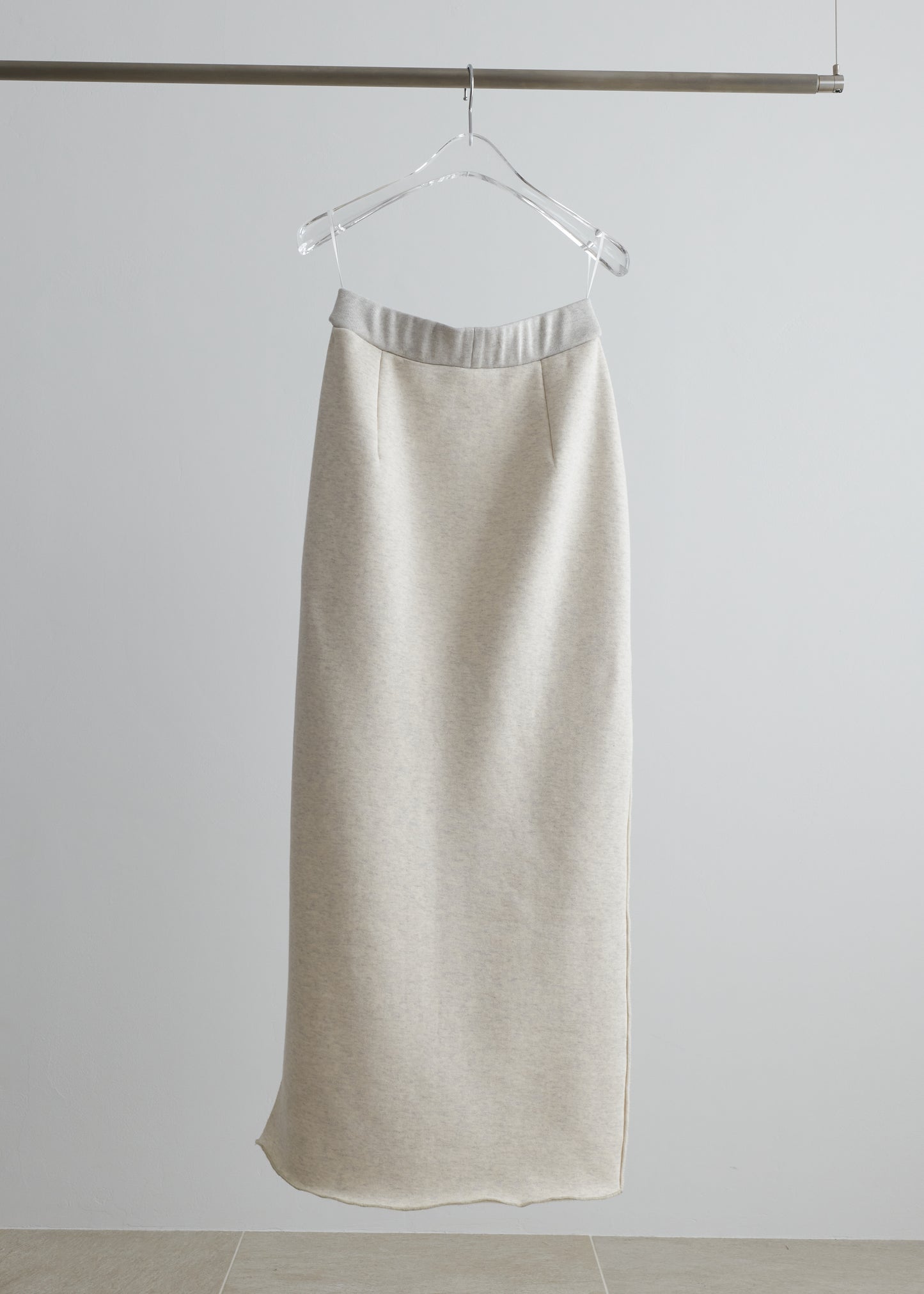 FLUFFY SWEAT MAXI SKIRT