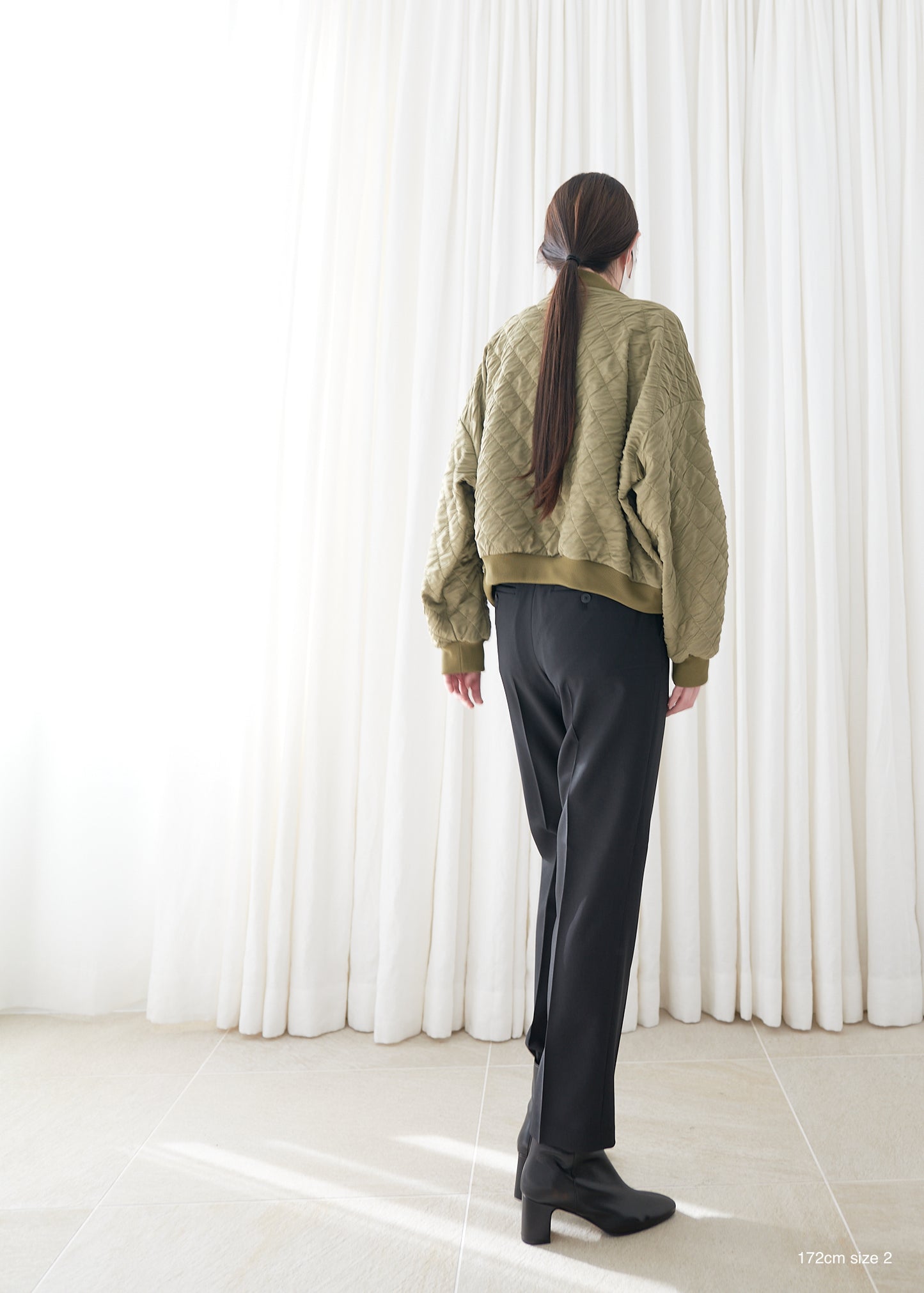WAVY JACQUARD SHORT JACKET