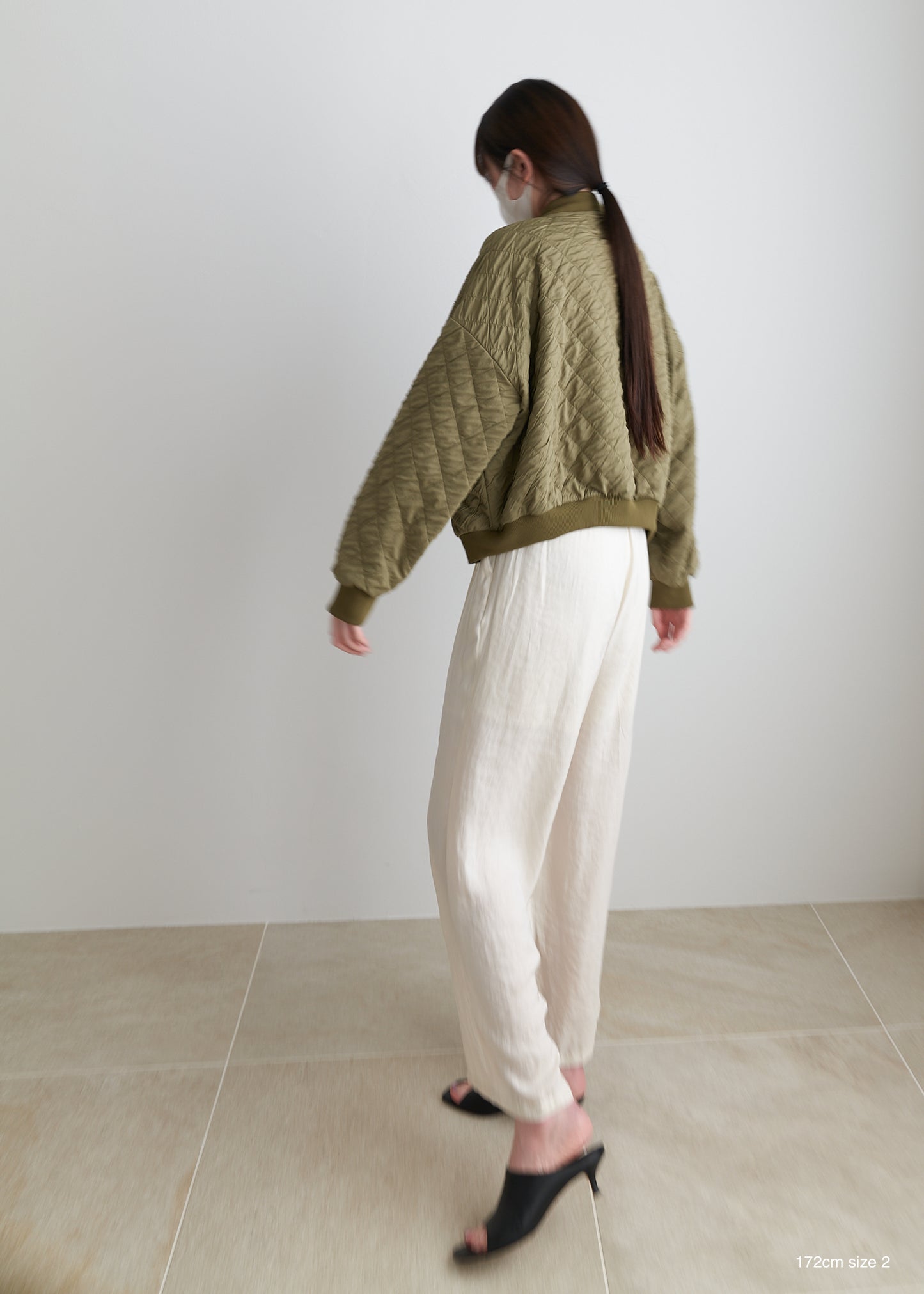 WAVY JACQUARD SHORT JACKET