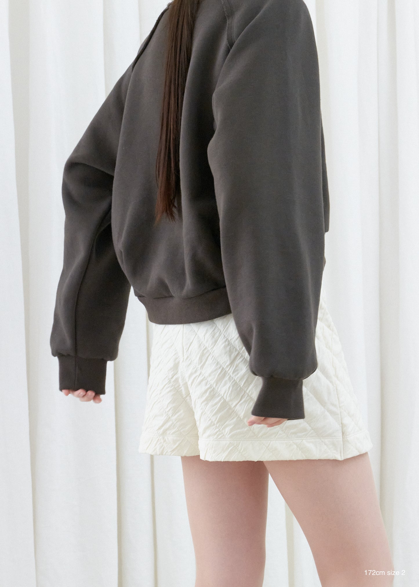 WAVY JACQUARD WRAPPED SHORTS